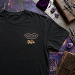 Dita Mask Embroidered Heavyweight Tee - The Re - invention Shop