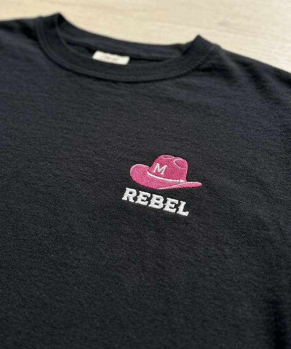 Rebel Cowboy Hat Women's Heavyweight Boxy Tee - The Re - invention Shop