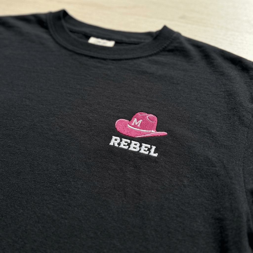 Rebel Cowboy Hat Women's Heavyweight Boxy Tee - The Re - invention Shop